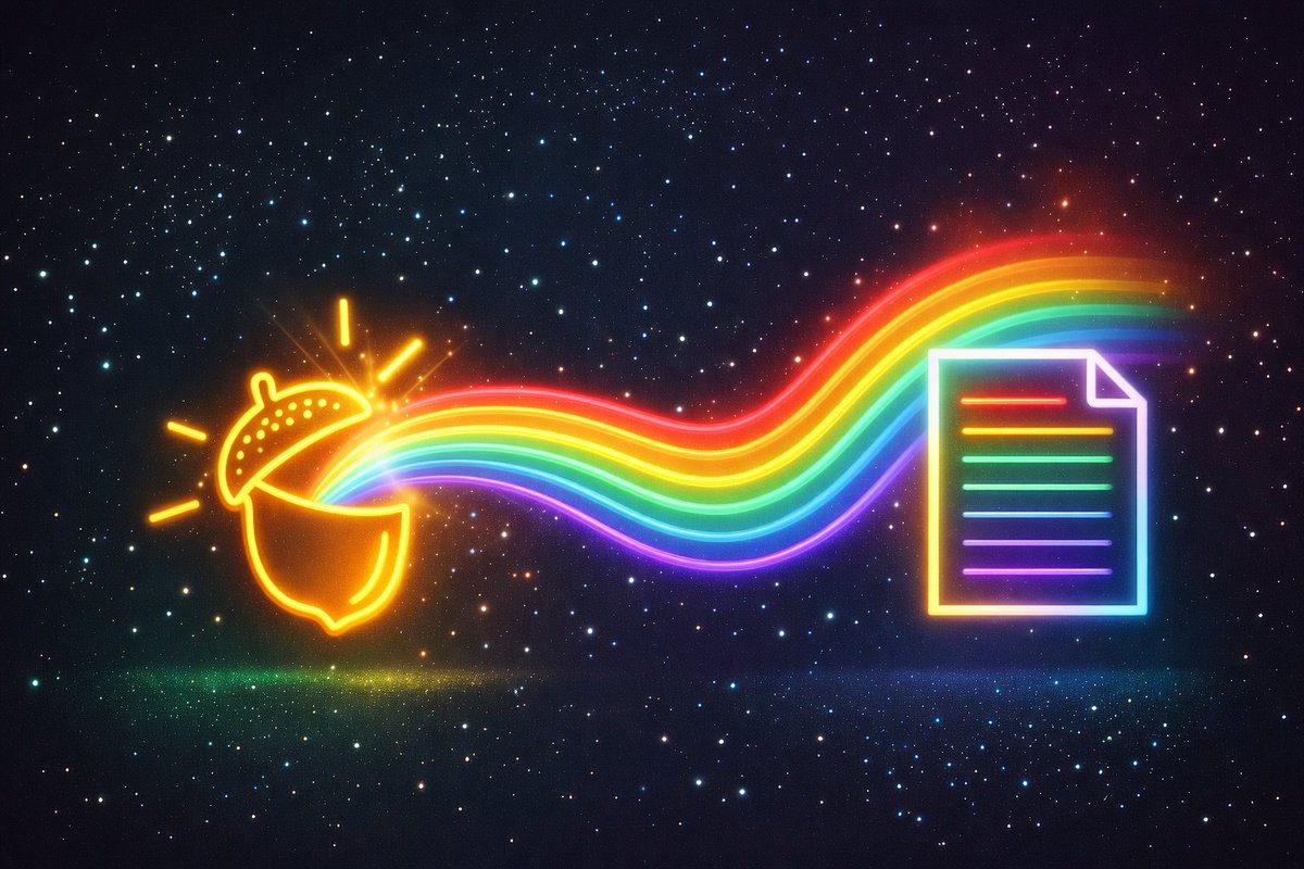 Illustration of a nut rainbow note in logtrees
